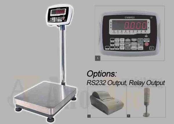 LED Display 1500kg Electronic Platform Weighing Scale