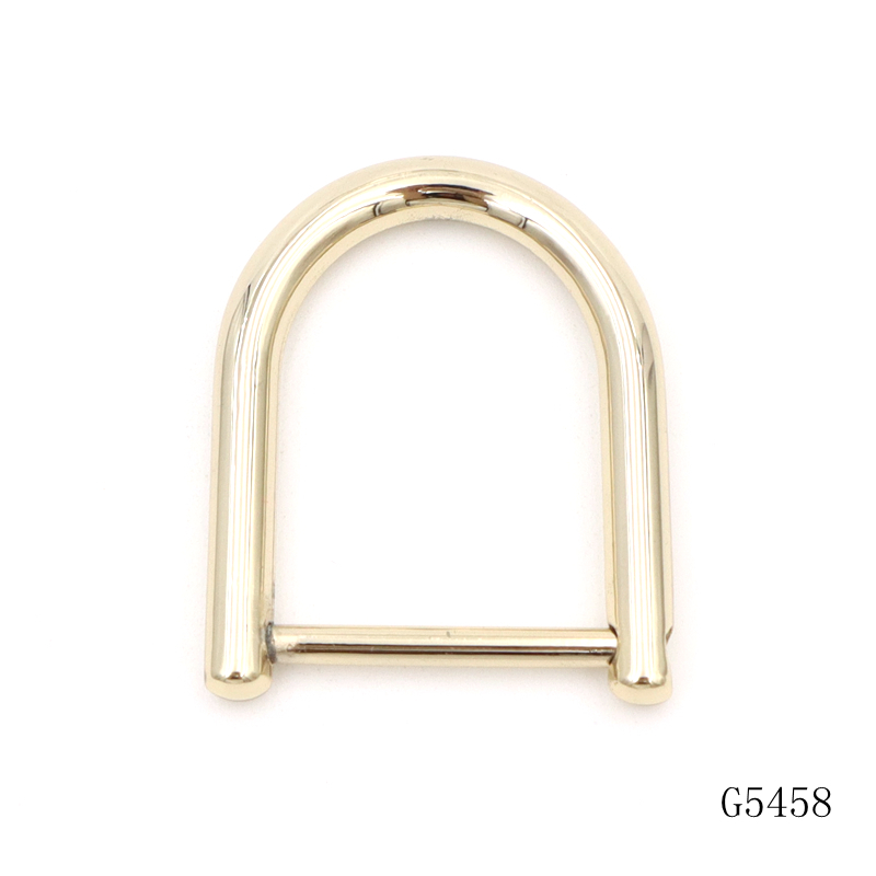 23.4mm Detachable D Ring Metal Screw D Buckle for Bag's Making or Key Chain