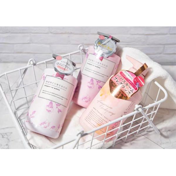 500 мл белый цилиндрический гладкий с белым насосом для бутылки лосьона шампуня