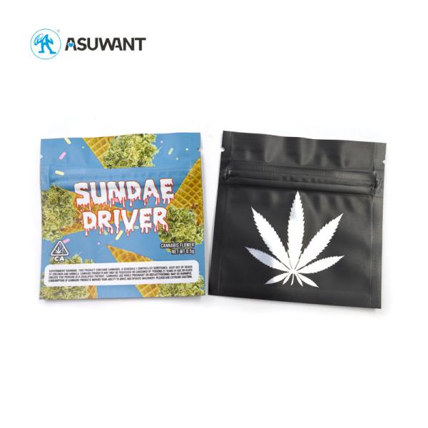 Жара - сумка высушенного гриба полиэтиленового пакета Mylar уплотнения/молнии Compostable упаковывая