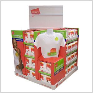 Customizable Corrugated Pallet Display Offset Printing With Flat Packaging