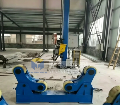 20 Ton Welding Rotator, Self-Aligning Welding Roller Bed for Tank, Pipe & Vessel Welding