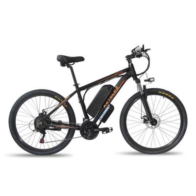 Waterproof 26 Inch Full Suspension Mtb E Bike 500w 48V Fat Tire For Adults