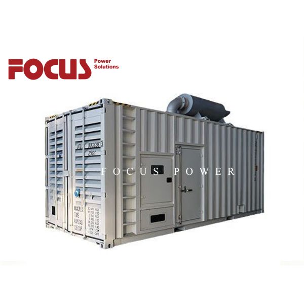 Cummins 1000kVA 800kW Diesel Generator Set KTA50-G3 Engine Containerized Genset Customized
