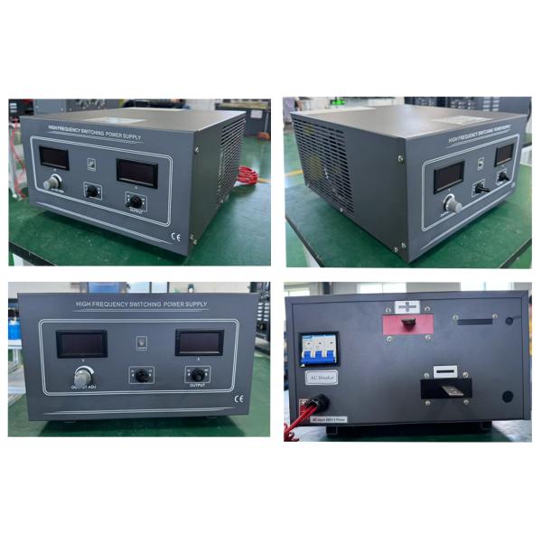 0-30V 200A Fornecedor de alimentação de galvanoplastia com CC CV Funções rectificador de galvanoplastia