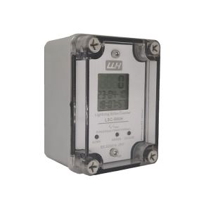 Digital Lightning Strike Counter 0-9999 | IP65 Waterproof, Battery Powered with