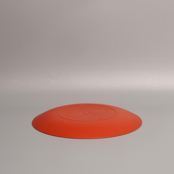 Round PP Plate Plastic Food Tray For Microwave Chemical Resistant And Strong