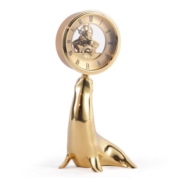 Christmas Gift Metal 130X250 Clock Decorative Art Craft