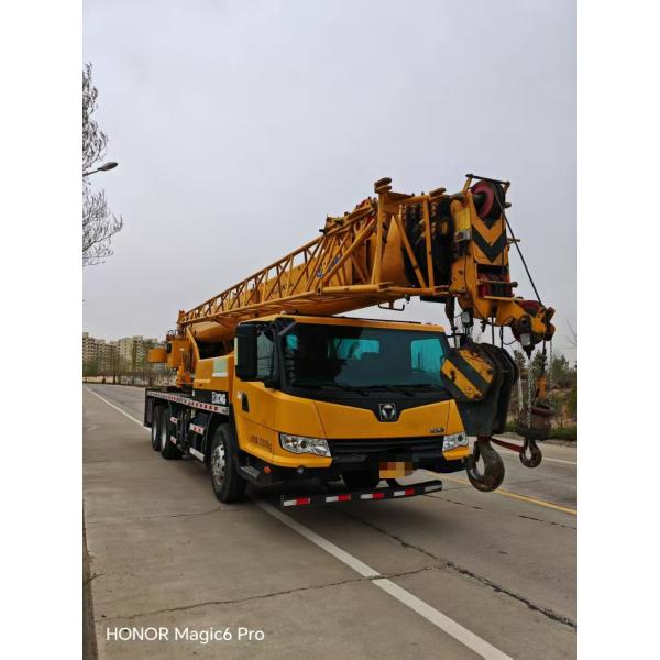 Grúa de camión XCMG 25T QY25K5D Elevador pesado Grúa usada 2019 Grúa de segunda mano