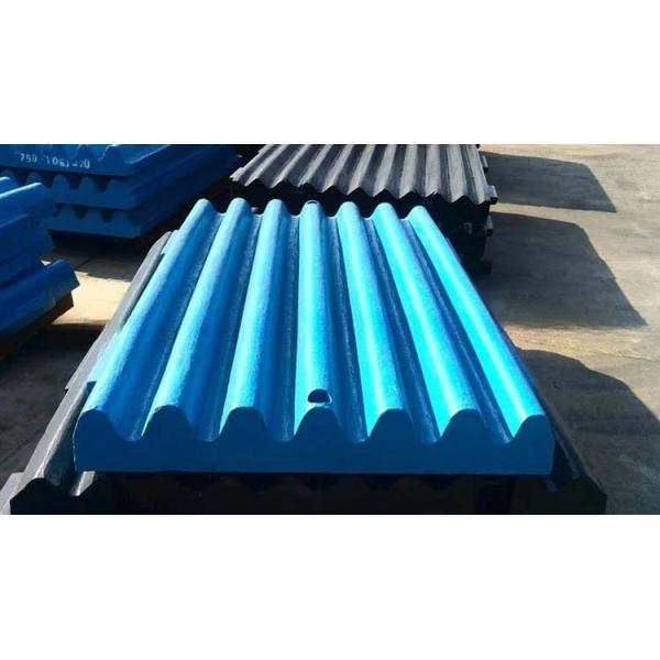 Ore Mining Crusher Parts Fixed and Movable Jaw Plate with Long Service Life