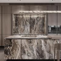 Armoire de cuisine personnalisée de luxe