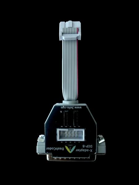 2 in 1 adapter DB-9/DIP8  for Enigma / SMELECOM DSP-3 programmer device connect with POGO PIN UPA CABLE