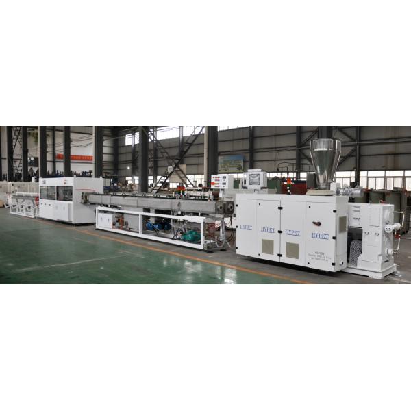 Linha de extrusão de tubos de cabo de conduta de PVC CPVC UPVC de alta eficiência de 20-63 mm com ZS65/132