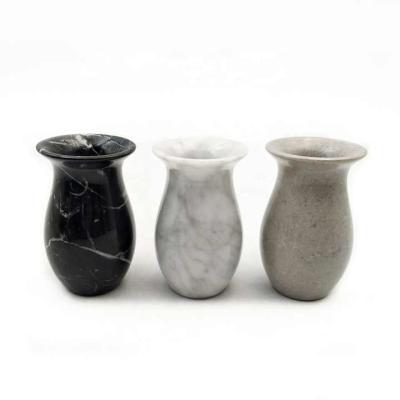 Modern Customized Shape Decorative Marble Vase Stone Vases For Flowers