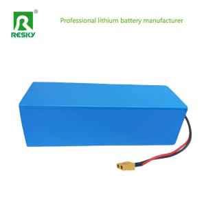 Rechargeable 18650 36V 8700mAh Solar Lithium Ion Battery Pack 250w Electric Scooter