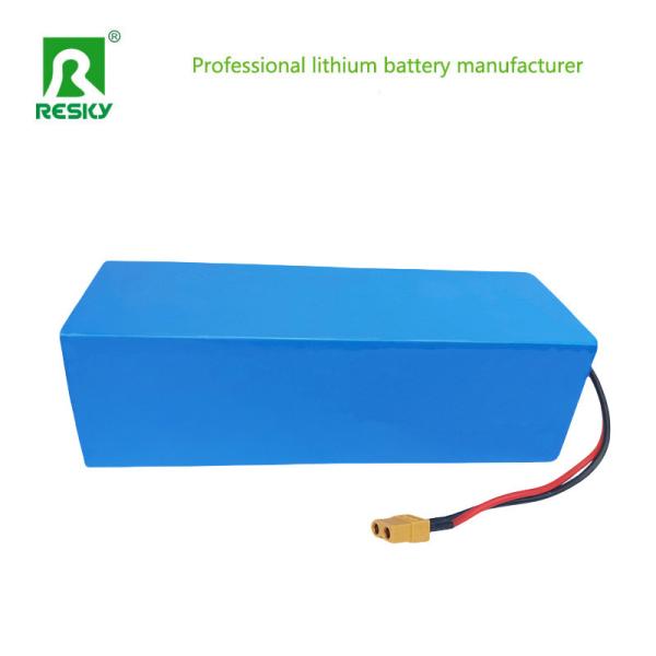 Rechargeable 18650 36V 8700mAh Solar Lithium Ion Battery Pack 250w Electric Scooter
