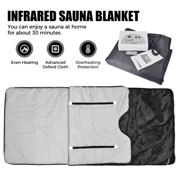 650W Body Slimming Infrared Sauna Blanket For Spa / Beauty Salon