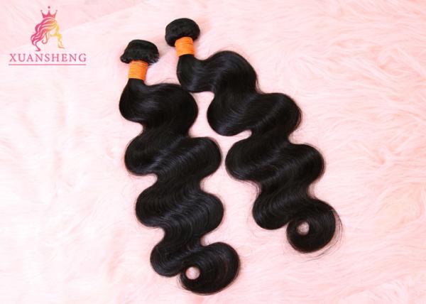 18 Inch Indian Deep Wave Curly Hair Bundles / Cuticle Aligned Hair Extensions