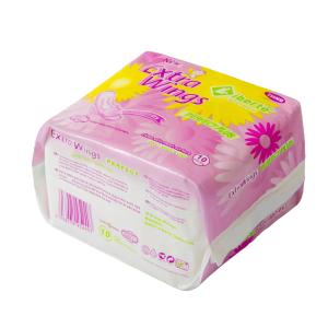 almofadas menstruais impermeáveis orgânicas da película de embalagem do PE dos