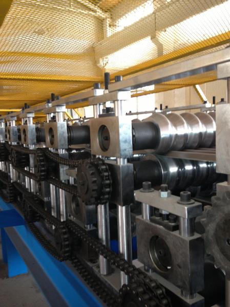 380V 3PHASE Double Layer Roll Forming Machine 45# steel Roller material CE Certification