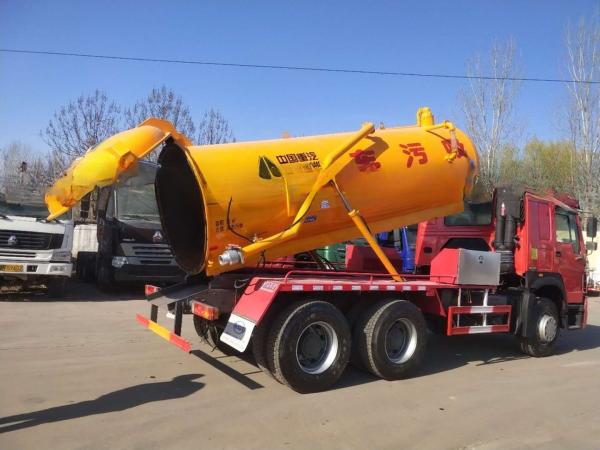 Used Howo 336 Sewage Suction/Vacuum Truck Your Solution for Industrial Cleaning