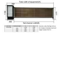 Moteur électrique de barrière de gonflement de 180 W pour passerelle de péage AC220V Temps de fonctionnement 3/9S