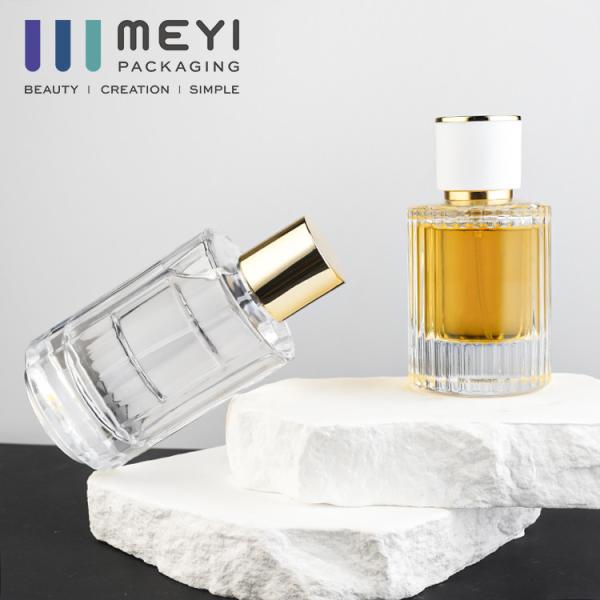 Белый круг цилиндра бутылки 100ml 0.075ml брызг духов