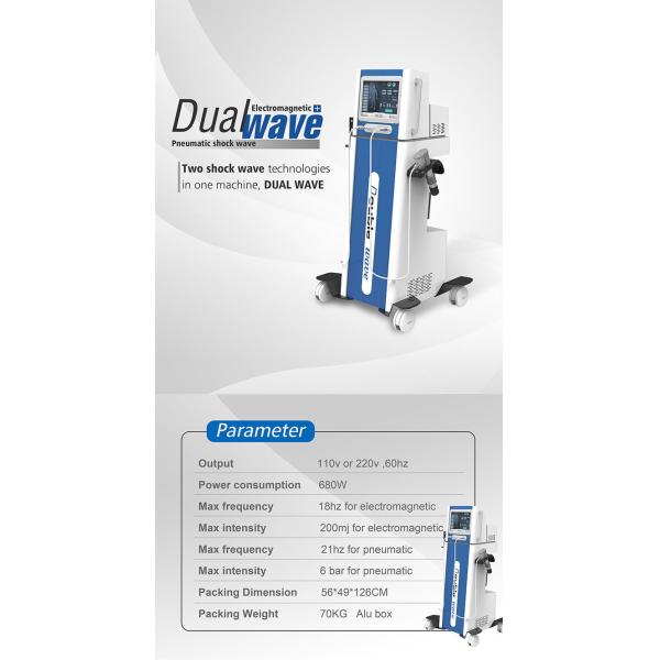 Pneumatic Shockwave Electromagnetic Therapy Machine For Sports Injury Recovery