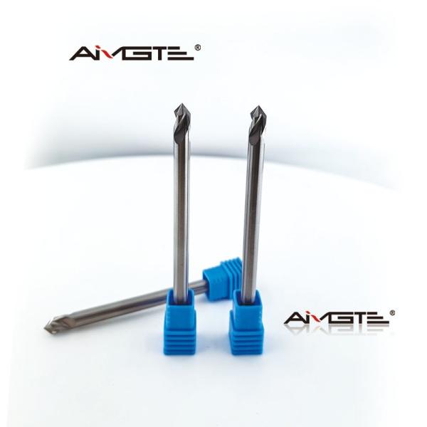 6mm 2枚刃 超硬ロングシャンク面取りカッター リーチエクステンデッド アルミニウム高速CNC加工用 45° 60° 90° 角度オプション