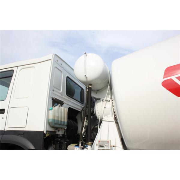 Camion concret jaune de mélangeur concret du matériel de construction 6x4 8m3 avec la pompe automatique