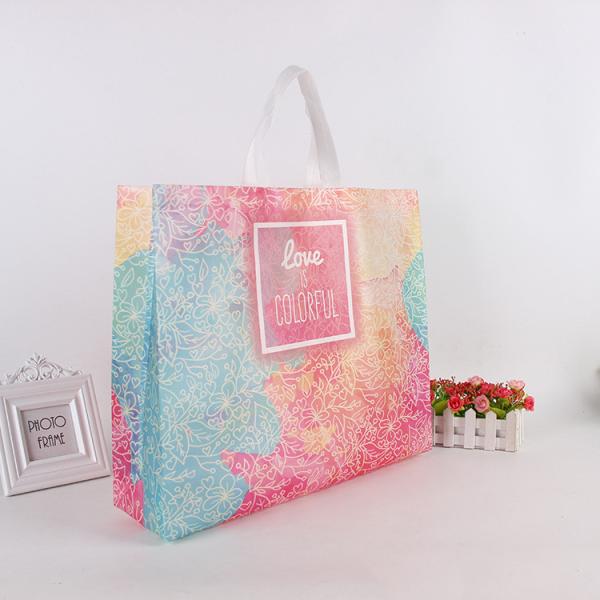 Valentine'S Day Nonwoven Promotional Gift Bags Silk Screen Printing Hot Stamping
