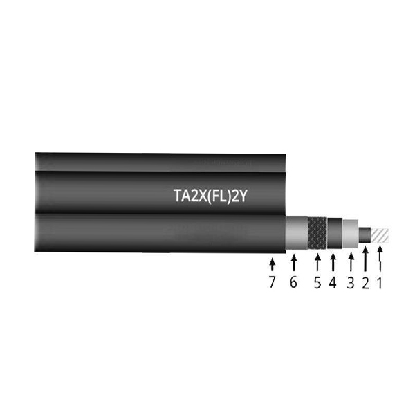 12/20kV Aluminium Conductor XLPE Insulation Steel-free Twisted Cable for Overhead Lines