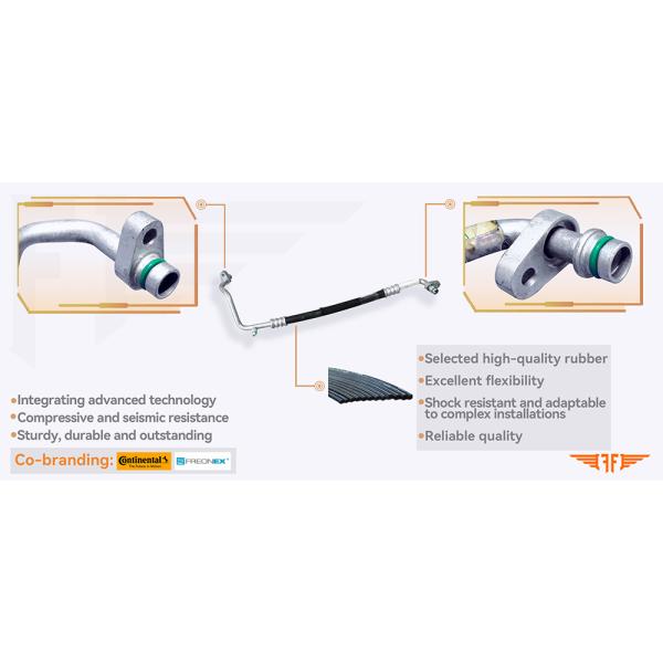 Kangoo 924901043R AC Pipe Car Fits 11-13 Renault 1.5L Automotive Air Conditioning Hoses
