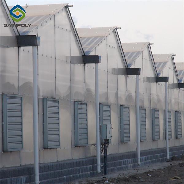 Customizable Winter Glass Solar Cell Greenhouse With Automation System