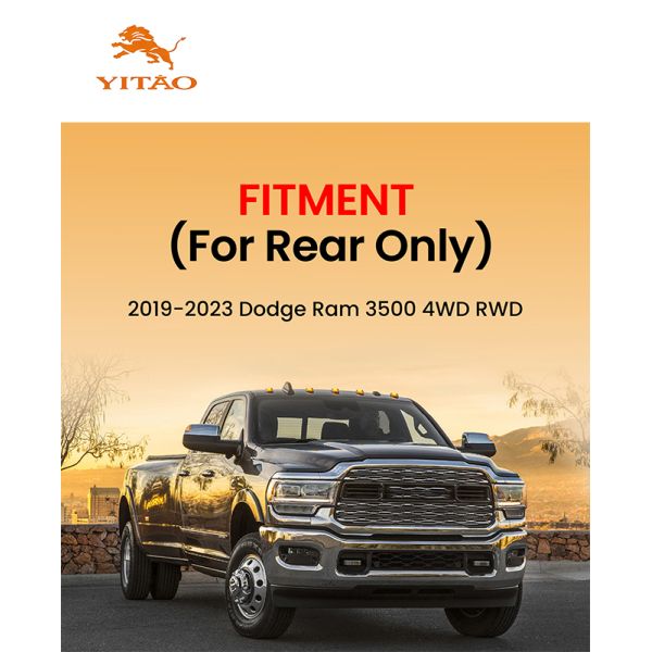 Air Spring Suspension Kit Fits 2019-2023 Dodge Ram 3500 4WD/RWD 57531