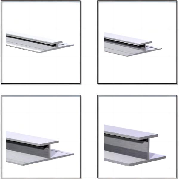 Серебряные луч ASTM 6082 алюминиевый h гальванизировал толщину 8mm для алюминиевой панели форма-опалубкы