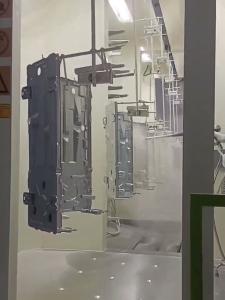 Precision Controlled Automated Powder Coating Line Electronics Powder Coating