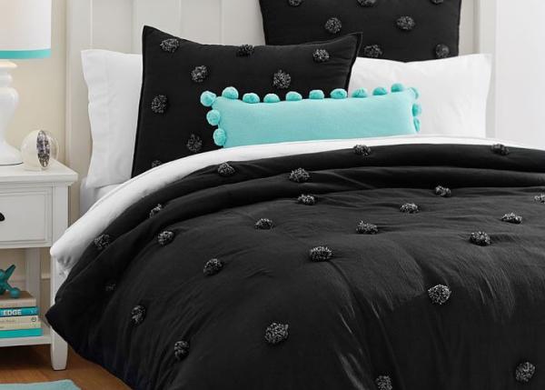 Customized Handmade Cute Twin Size Bed Sets 3pcs 100% Cotton For Teenage