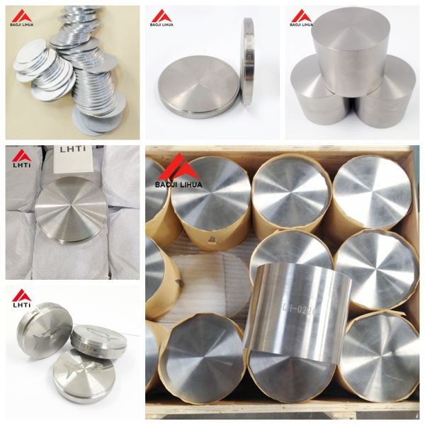 Milling Pvd Titanium Disc ASTM B338 Forged Annealed Gr1 Gr2 Gr5 High Accuracy