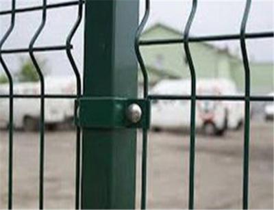 3 d Curved Green Plastic Coated Wire Fencing Panel With Full Complete Accessories