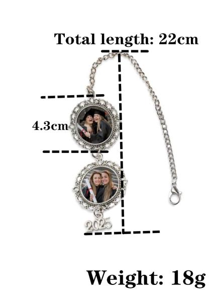 Sublimation Graduation Season Pendant Accessories Blank Sublimation Metal Gift