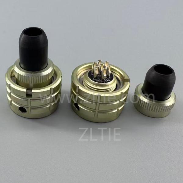 ОНЦ-БС-1(2) Series Bayonet Ultra-small Connector Shell Size 12 7 Pin Female Plug with Tail Attachment (Optional)-ОНЦ-БС-1-7/12-P12-1-B