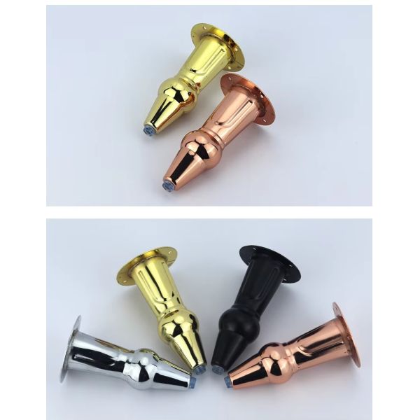 Wanjusheng Hardware Furniture Accessories Iron Table Legs 15 cm Gourd-shaped Metal Sofa Cabinet Legs