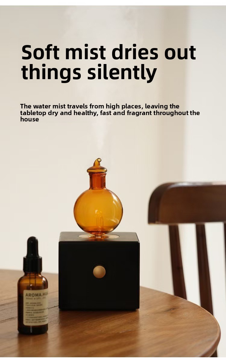 Commercial Use Electric Essential Oils Aroma Diffuser USB Powered Wooden Air Diffuser