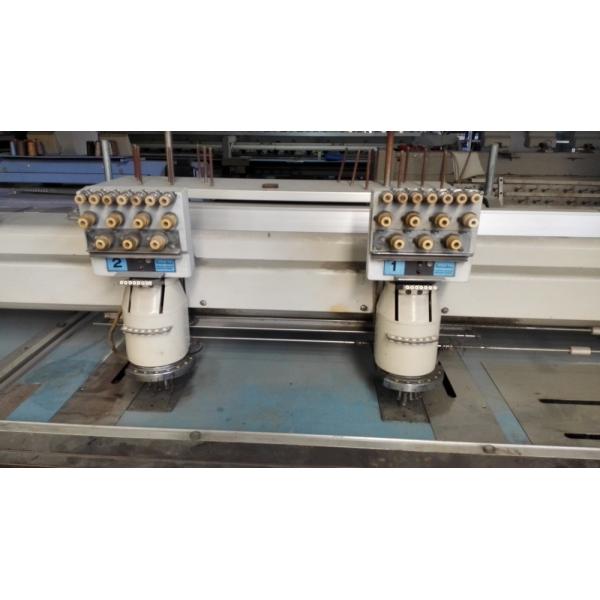7 Needles 2 Head Barudan Used Embroidery Machines BEMXH-UG-2T