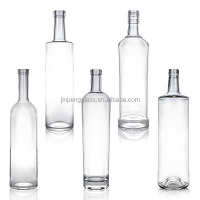 Material de base de vidro 12 oz de água de bebida de alta pedra garrafa de vidro de cerveja com tampa de alumínio