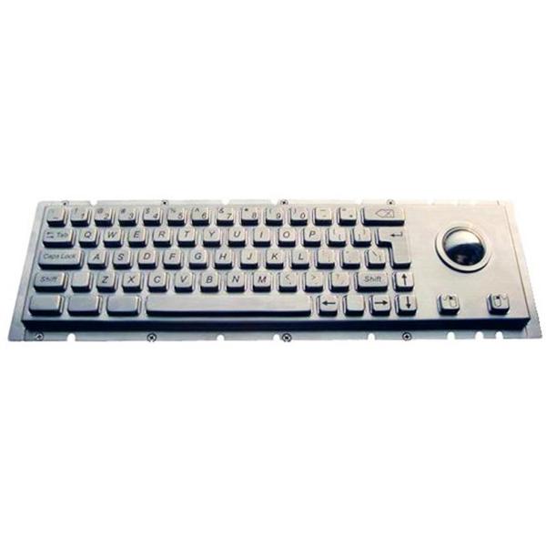 Teclado mecánico del quiosco del soporte del panel de Keyswitch de la cereza IP65 con el Trackball