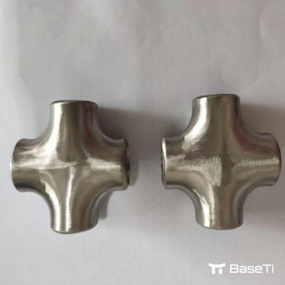 65000psi Titanium Pipe Fittings Titanium Tube Fitting Adapters ASME B16.9 For Petrochemical
