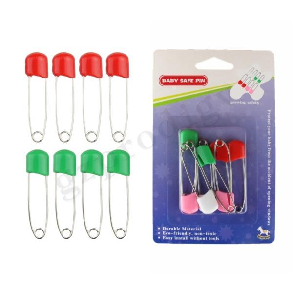Durable Carbon Steel Baby Safety Cloth Diaper Pins Compact size