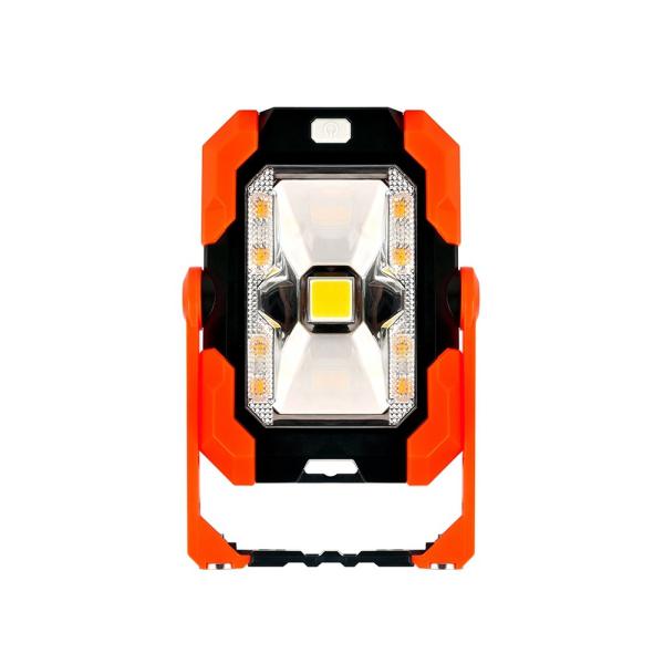 USB LED Solar Light Portable Outdoor Solar Work Light Flood Light Camping Lantern with Built-in Rechargeable Lithium Battery